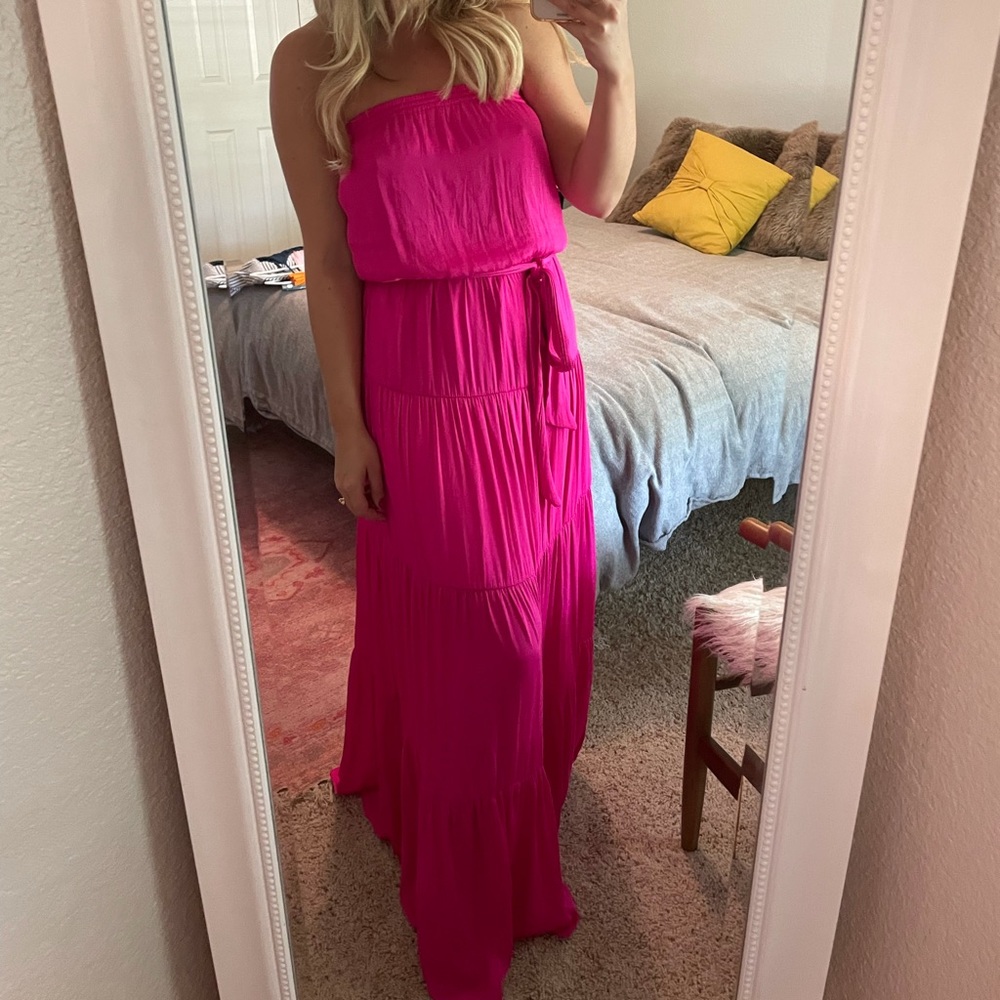 Strapless Maxi Dress